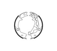 Bremsbackensatz, Feststellbremse BOSCH 0 986 487 761