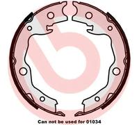 Bremsbackensatz, Feststellbremse S 56 545 BREMBO für NISSAN TOYOTA RENAULT LEXUS