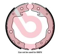 Bremsbackensatz, Feststellbremse S 83 568 BREMBO für NISSAN TOYOTA RENAULT LEXUS