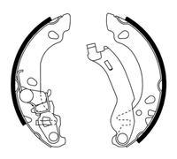 Bremsbackensatz TEXTAR 91061000