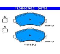 Bremsbeläge 13.0460-2766.2 ATE für FIAT JEEP CHRYSLER