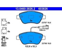 Bremsbeläge 13.0460-3826.2 ATE für FIAT ALFA ROMEO