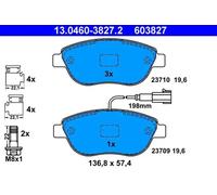 Bremsbeläge 13.0460-3827.2 ATE für ABARTH FIAT OPEL LANCIA