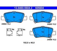 Bremsbeläge 13.0460-5604.2 ATE für TOYOTA AURIS AURIS Kombi COROLLA Stufenheck