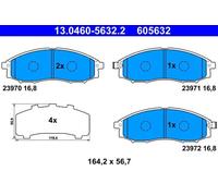Bremsbeläge 13.0460-5632.2 ATE für NISSAN NAVARA PICK UP PATHFINDER II
