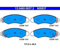 Bremsbeläge 13.0460-5837.2 ATE für SUZUKI SUBARU