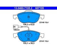 Bremsbeläge 13.0460-7105.2 ATE für ALFA ROMEO LANCIA