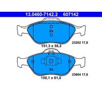 Bremsbeläge 13.0460-7142.2 ATE für FORD MAZDA TOYOTA