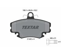 Bremsbeläge 2146306 TEXTAR für ALPINE DACIA PEUGEOT RENAULT