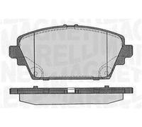 Bremsbeläge 363916060566 MAGNETI MARELLI für NISSAN ALMERA TINO PRIMERA