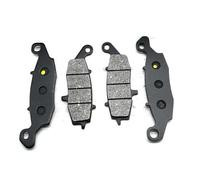 Bremsbeläge Ersatzteile Motorrad-Bremsbeläge Für Vorder- Und Hinterradbremse Für Kawasaki VN400 VN800 Für Vulcan Drifter VN 400 800, Verschleißfest Motorrad Scheibenbremsbelag(Vorne hinten)