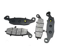Bremsbeläge Ersatzteile Motorrad-Scheibenbremsbeläge Für Vorder- Und Hinterrad Für Kawasaki VN1500 Für Vulcan Classic VN 1500, Verschleißfest, Metall Motorrad Scheibenbremsbelag(Vorne hinten)