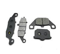 Bremsbeläge Ersatzteile Motorrad-Scheibenbremsbeläge Vorne Und Hinten Für Kawasaki VN1500 Für Vulcan 1500 Nomad F.I. (1999-2000) Motorrad Scheibenbremsbelag(Vorne hinten)