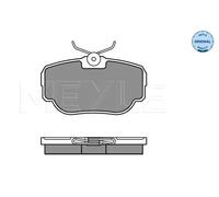 MEYLE Bremsbelagsatz, Scheibenbremse MEYLE-ORIGINAL Quality hinten rechts links für LAND ROVER 025 234 5816