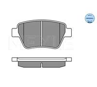 Bremsbeläge Hinterachse 025 245 6317 MEYLE für AUDI SEAT SKODA VW