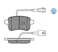 MEYLE Bremsbelagsatz, Scheibenbremse MEYLE-ORIGINAL: True to OE. 025 251 5617