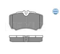 MEYLE Bremsbelagsatz, Scheibenbremse MEYLE-ORIGINAL Quality hinten rechts links für IVECO 025 291 2320