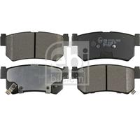 FEBI BILSTEIN Bremsbeläge Hinterachse 170638 – passend für SSANGYONG DAEWOO