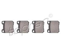 Bremsbeläge Hinterachse 202 457 TOPRAN für OPEL OMEGA A OMEGA A Caravan OMEGA B