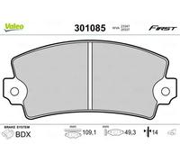 VALEO Bremsbelagsatz Scheibenbremse 301085 – 4er-Set