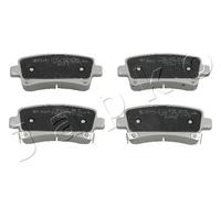 JAPKO Bremsbelagsatz, Scheibenbremse hinten rechts links für GENERAL MOTORS BUICK (SGM) VAUXHALL SAAB CHEVROLET OPEL 51W06
