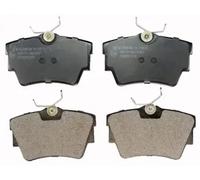 DENCKERMANN Bremsbelagsatz, Scheibenbremse hinten rechts links für RENAULT FIAT VAUXHALL OPEL NISSAN B110870