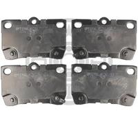 OPTIMAL Bremsbelagsatz, Scheibenbremse hinten rechts links für LEXUS BP-12528