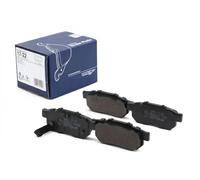 Bremsbeläge Hinterachse TX 17-22 TOMEX Brakes für HONDA CRX III JAZZ II JAZZ III