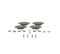 Bremsbeläge Low-Metallic 0 986 424 528 BOSCH für OPEL CORSA C TIGRA TwinTop