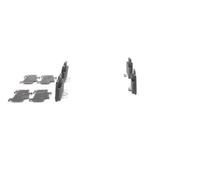 Bremsbeläge Low-Metallic 0 986 461 141 BOSCH für MAZDA KIA