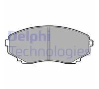 Bremsbelagsatz DELPHI LP1095, Vorne