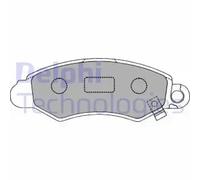 Bremsbelagsatz DELPHI LP1318, Vorne