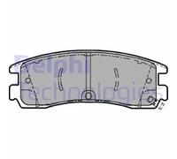Bremsbeläge LP1612 DELPHI für BUICK CADILLAC CHEVROLET OLDSMOBILE OPEL PONTIAC