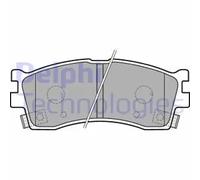 Bremsbelagsatz DELPHI LP1702, Vorne