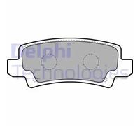 Bremsbelagsatz DELPHI LP1864, Hinten