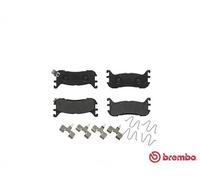 Brembo P 49 021 Bremsbelagsatz, Scheibenbremse - (4-teilig)