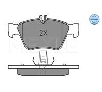 MEYLE Bremsbelagsatz Scheibenbremse 025 216 6419 Vorderachse für Mercedes-Benz C-Klasse/CLK/SLK
