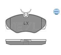 Bremsbeläge Vorderachse 025 230 9918 MEYLE für NISSAN OPEL RENAULT