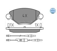 Bremsbeläge Vorderachse 025 232 7717/W MEYLE für CITROËN C5 I Break C5 I C5 II
