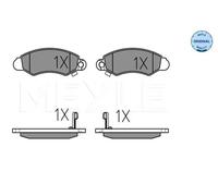 Meyle Bremsbelagsatz Scheibenbremse 025 232 9614/W vorne rechts/links für Suzuki Subaru