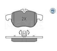MEYLE Bremsbelagsatz, Scheibenbremse MEYLE-PD: Advanced performance and design.