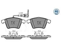 025 237 4619/PD Bremsbelagsatz, Scheibenbremse MEYLE-PD: Advanced performance and design.