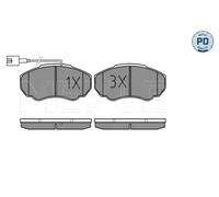 MEYLE 025 239 1719/PD Bremsbeläge