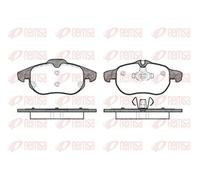 REMSA Bremsbeläge 0888.00 Vorderachse für Cadillac Opel Saab Fiat