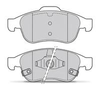Bremsbeläge Vorderachse 302207 VALEO für JEEP FIAT