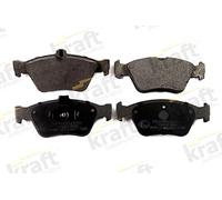 Kraft Automotive Bremsbelagsatz Scheibenbremse 6001200 Vorderachse für Mercedes‑Benz C‑Klasse/SLK