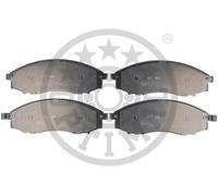 Optimal Bremsbeläge BP-12402 – Scheibenbremse Vorderachse für Nissan Navara NP300