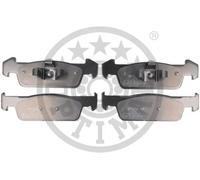 1x Bremsbelagsatz, Scheibenbremse OPTIMAL BP-12676 passend für RENAULT DACIA