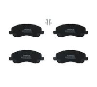 Kamoka Bremsbelagsatz Scheibenbremse JQ1013242 Vorne für Peugeot 1996->