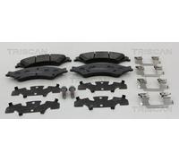 Bremsbelagsatz, Scheibenbremse TRISCAN 8110 80558 für FORD FORD USA, Vorderachse